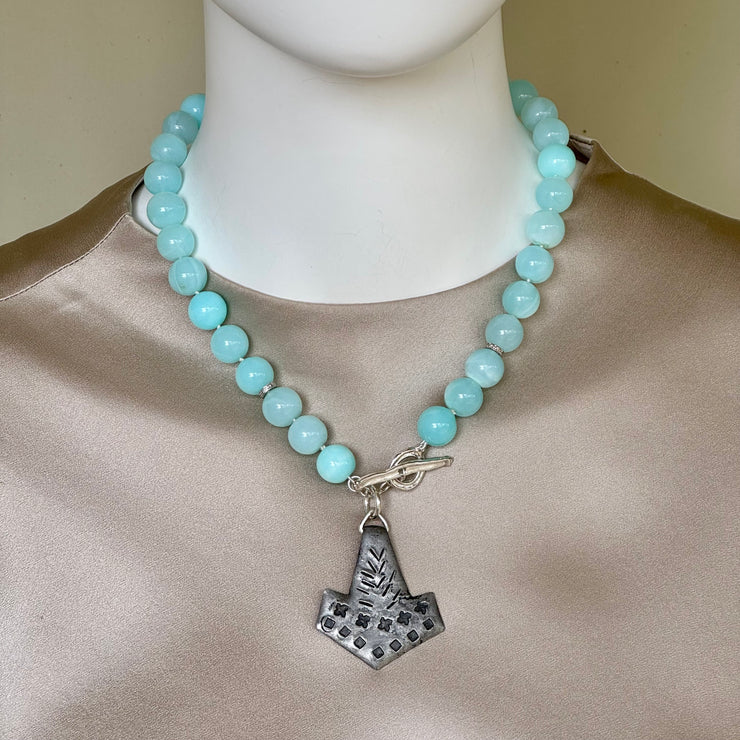 ELLEN HOFFMAN DESIGNS ANCIENT VIKING THOR'S HAMMER, 800-1066 AD, PENDANT