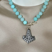 ELLEN HOFFMAN DESIGNS ANCIENT VIKING THOR'S HAMMER, 800-1066 AD, PENDANT