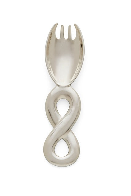 ELLEN HOFFMAN DESIGNS STERLING SILVER INFINITY TODDLER SPORK