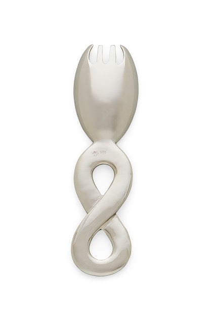 ELLEN HOFFMAN DESIGNS STERLING SILVER INFINITY TODDLER SPORK